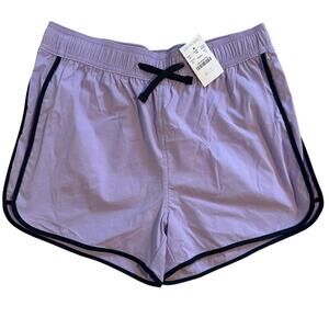NWT Crewcuts Lavender Pull On Athletic Shorts Girls 14